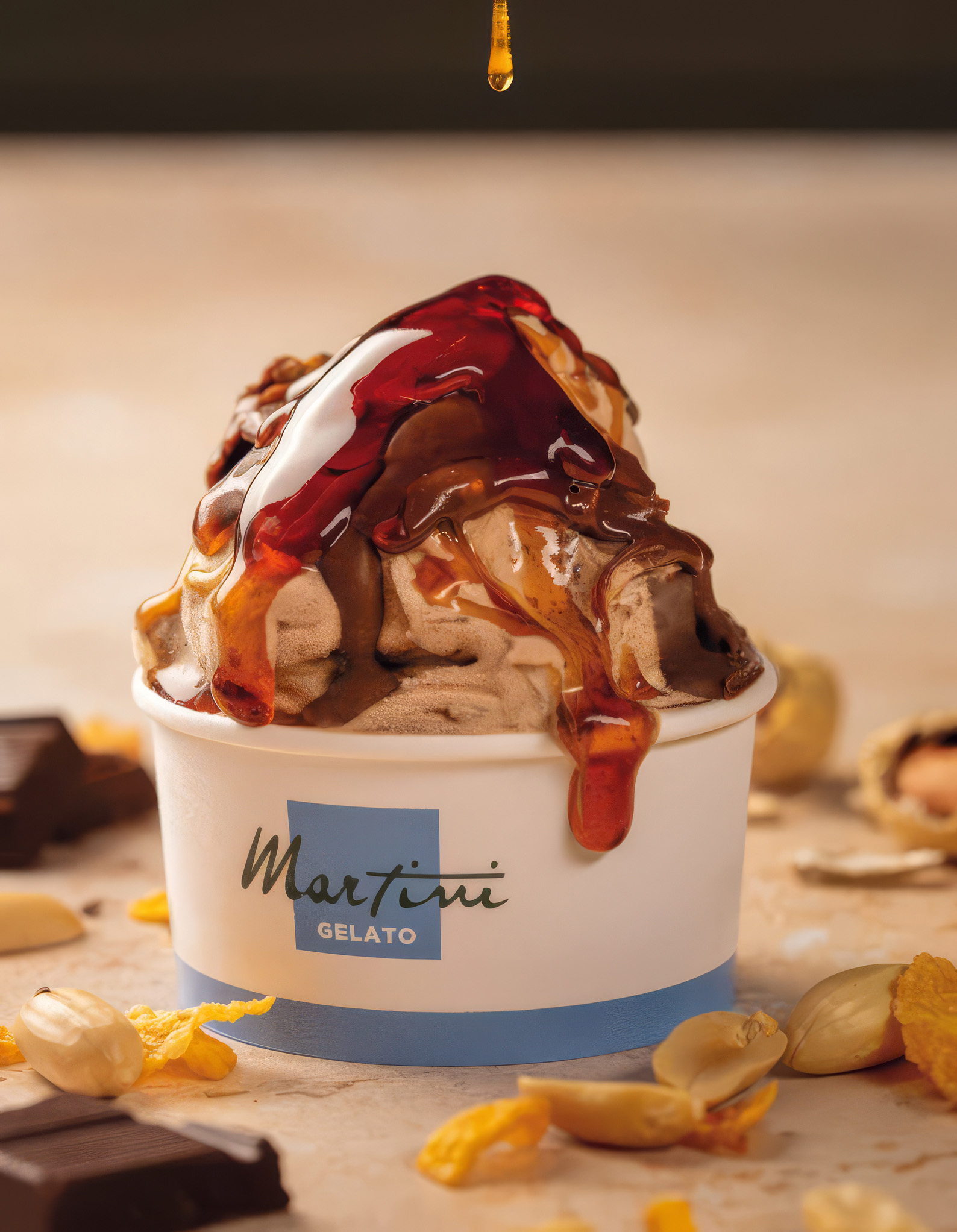 Martini Gelato Cup
